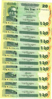 Bangladesh 10x 20 Taka 2022 UNC - Bangladesch