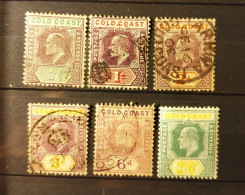01 - 24 // Gold Coast - Côte D'Or - 1904 - Entre N° 49 à 55 - Old Stamps - Goudkust (...-1957)