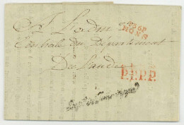 P.86.P. MONS Dept De Jemmapes 1799 En-tête - 1792-1815: Dipartimenti Conquistati