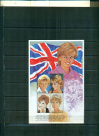 DOMINICA  HOMMAGE A LADY DIANA 4 VAL NEUFS A PARTIR DE 1,25 EUROS - Dominique (1978-...)