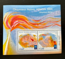 GREECE, 2004 SUMMER OLYMPIC GAMES, 13th ISSUE (TORCH RELAY) 2004, MNH - Gebraucht