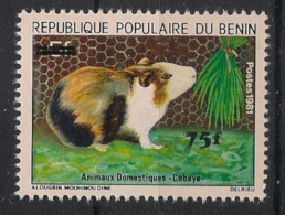 BENIN - 1983 - N°Mi. 333 - Cobaye 75F / 5F - Neuf Luxe ** / MNH / Postfrisch - Roedores