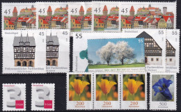 Deutschland Bundesrepublik Deutschland - Ungebraucht - **/MNH Und Teils Ohne Gummi - Nominale 16.-- € - Ungebraucht