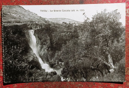 LAZIO ROMA TIVOLI LA GRANDE CASCATA Formato Piccolo - Non Viaggiata - Anni '20 - Condizioni Buone - Tivoli