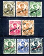 Indochine   Service17/21-23/25   Oblitérés - Used Stamps