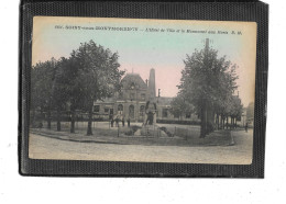 95- SOISSY-sous-MONTMORENCY -Une Vue Animée Du " MONUMENT Aux MORTS " Plaçe De L'Hôtel-de-Ville " - Soisy-sous-Montmorency