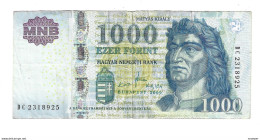 *hungary 1000  Forint 2009   197a - Hungría