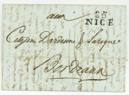 85 NICE 1796 Pour Bordeaux - 1792-1815: Dipartimenti Conquistati