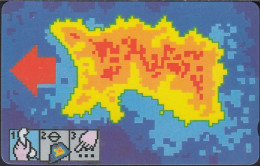 Jersey - 039 Heat Map 1992 - 40 Units - 10JERA - Mint - [ 7] Jersey And Guernsey