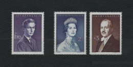 LIECHTENSTEIN 1960-64 - Principi - MNH - Yt: 349 A/B/C - Ungebraucht