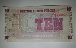 10 New Pence - British Armed Force - Fuerzas Armadas Británicas & Recibos Especiales