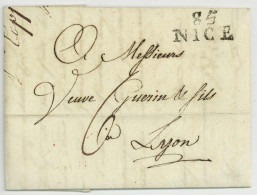 85 NICE Pour Lyon 1801 - 1792-1815: Départements Conquis