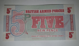 Five New Pence - British Armed Forces - British Armed Forces & Special Vouchers