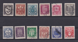 FRANCE 1941 TIMBRE N°526/37 OBLITERE ARMOIRIES - Used Stamps