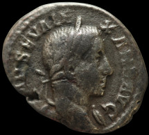 LaZooRo: Roman Empire - AR Denarius Of Severus Alexander (222 - 235 AD), Romulus, Rare - La Dinastía De Los Severos (193 / 235)