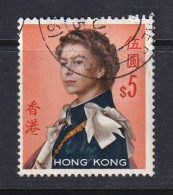 Hong Kong: 1962/73   QE II     SG208c      $5   [Glazed]   Used - Oblitérés