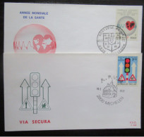 FDC 1617 'Via Secura' En 1619 'Het Hart' - 1971-1980