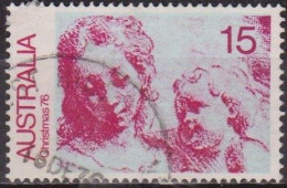 Vierge à L'enfant - AUSTRALIE - Noel - N° 602 - 1976 - Used Stamps
