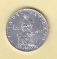 1 LIRA 1963 FDC VATICANO PAOLO VI - Vatican