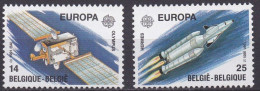 Cept 1991 Belgie Belgique OCBnr. 2406-2407 *** MNH L' Espace - 1991