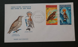 Afars Et Issas Timbres Numéros PA68 Et PA69 Sur Enveloppe. - Briefe U. Dokumente