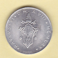 1 LIRA 1970 FDC VATICANO PAOLO VI - Vatican