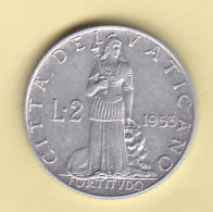 2 LIRE 1953 FDC VATICANO PIO XII - Vatican