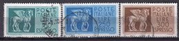 Y6159 - ITALIA ESPRESSO Ss N°36/38 - ITALIE EXPRES Yv N°45/47 - Express/pneumatic Mail