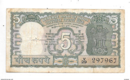 *india 5 Rupee ND  56b - Inde