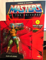 Figurine Maîtres De L'Univers : Man-At-Arms (le Maître D'armes) - Altaya - Maestros Del Universo