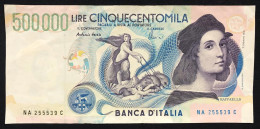 500000 Lire Raffaello Circolato Ma Non Trattato Bel Bb+  LOTTO 4794 - 500000 Liras