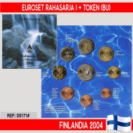 D0171# Finlandia 2004. Euroset. Con Medalla De 'Ampliación De La Eurozona' (BU) - Finlandía