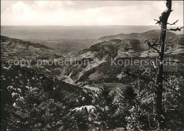 41766370 Buehlertal Blick Ins Buehlertal Rheinebene Mit Vogesen Buehlertal - Bühlertal