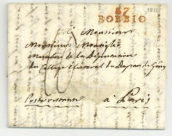 87 BOBBIO Pour Paris 1811 - 1792-1815 : Departamentos Conquistados