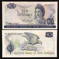 New Zealand 10 Dollars Km#166c 1975/77  Sup/a.unc LOTTO 4868 - Nueva Zelandía