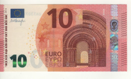 10 EURO  'France'   DRAGHI    U 011 F1     UA5307469941  /  FDS - UNC - 10 Euro