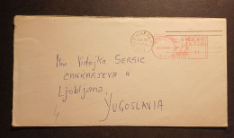 1961 Letter Sent From New York, NY, USA -> Ljubljana, Slovenia, Yugoslavia (No 3028) - Covers & Documents