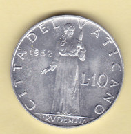 10 LIRE 1952  FDC VATICANO PIO XII - Vatican