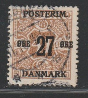 DANEMARK - N°101 Obl (1918) Timbres Pour Journaux Surchargé - Gebraucht