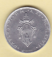 10 LIRE 1977 FDC VATICANO PAOLO VI - Vatican