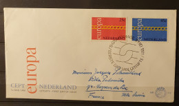 01 - 24 // Holland - Thématique Europa 1971 - Lettre FDC à Destination De La France - - Covers & Documents