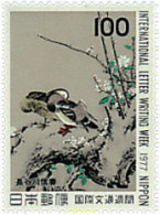 98430 MNH JAPON 1977 SEMANA INTERNACIONAL DE LA CARTA - Nuevos