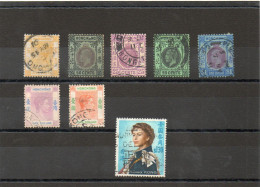 GRANDE BRETAGNE  HONG-KONG 8 Timbres   Y&T: 38, 109, 125, 127, 128, 152, 154 Et 204 Oblitérés - Sonstige & Ohne Zuordnung