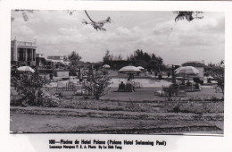 POSTCARD AFRICA MOÇAMBIQUE MOZAMBIQUE - LOURENÇO MARQUES - PISCINA DO HOTEL POLANA - Mosambik