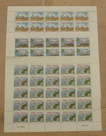 WALLIS ET FUTUNA - 1980 - Feuilles Complètes Des N°YT. 254 à 256 - Avions - Neuf Luxe ** / MNH / Postfrisch - Neufs