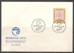 Finland. FDC Sc. 571. Finland No 16. Stamp Exhibition NORDIA 1975.  FDC Cancellation On FDC Envelope - FDC