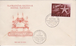 STT VUJNA (Yugoslavia - Italy - Slovenia), Philatelic Exhibition Koper 29.11.1952, (Mi. 83) FDC Cover - Other & Unclassified