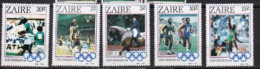 ZAIRE MNH  ** 1984  Sport Jo - Neufs