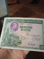 Billete 500 Pesetas - 100 Pesetas