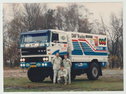 Persfoto: DAF Trucks Eindhoven (NL) Paris - Dakar 1988 - Vrachtwagens